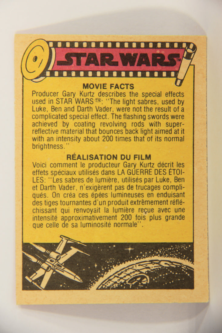 Star Wars 1977 Trading Card #95 Sighting Artoo-Detoo FR-ENG O-Pee-Chee L019963