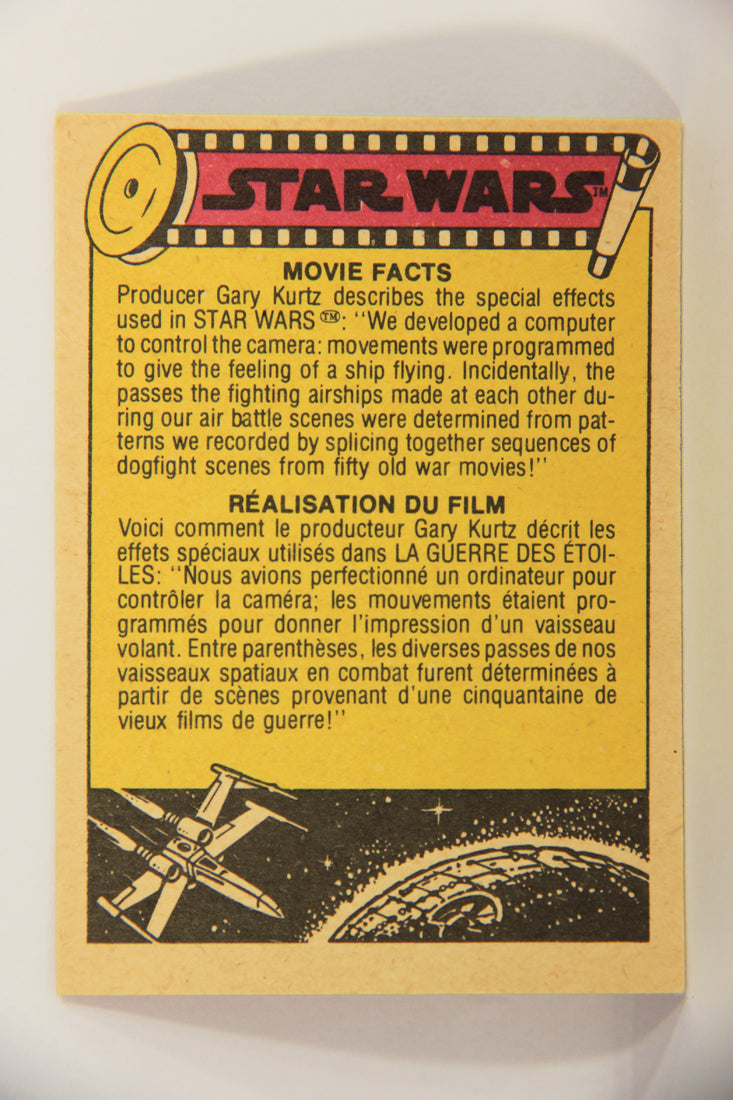 Star Wars 1977 Trading Card #116 Honored For Their Heroism FR-ENG OPC L019970