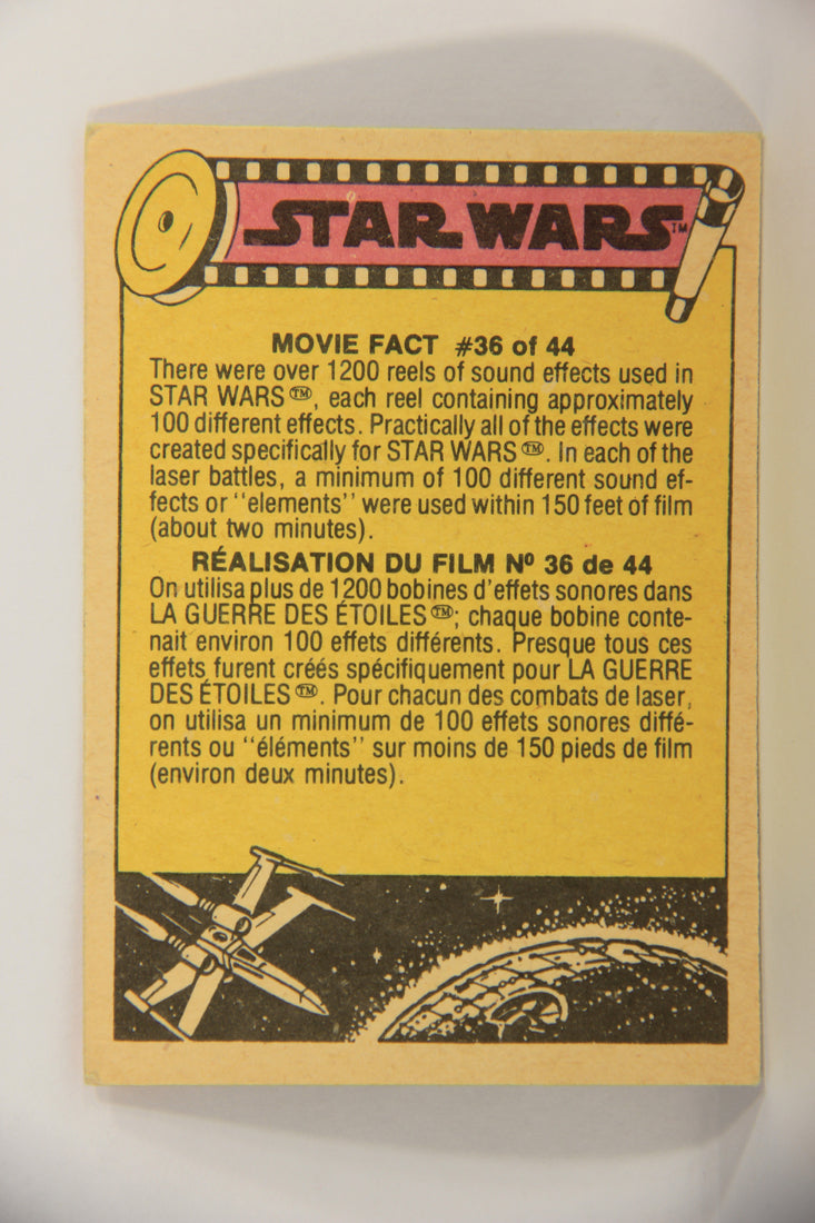 Star Wars 1977 Trading Card #211 Bizarre Inhabitants Of The Cantina FR-ENG OPC L020041