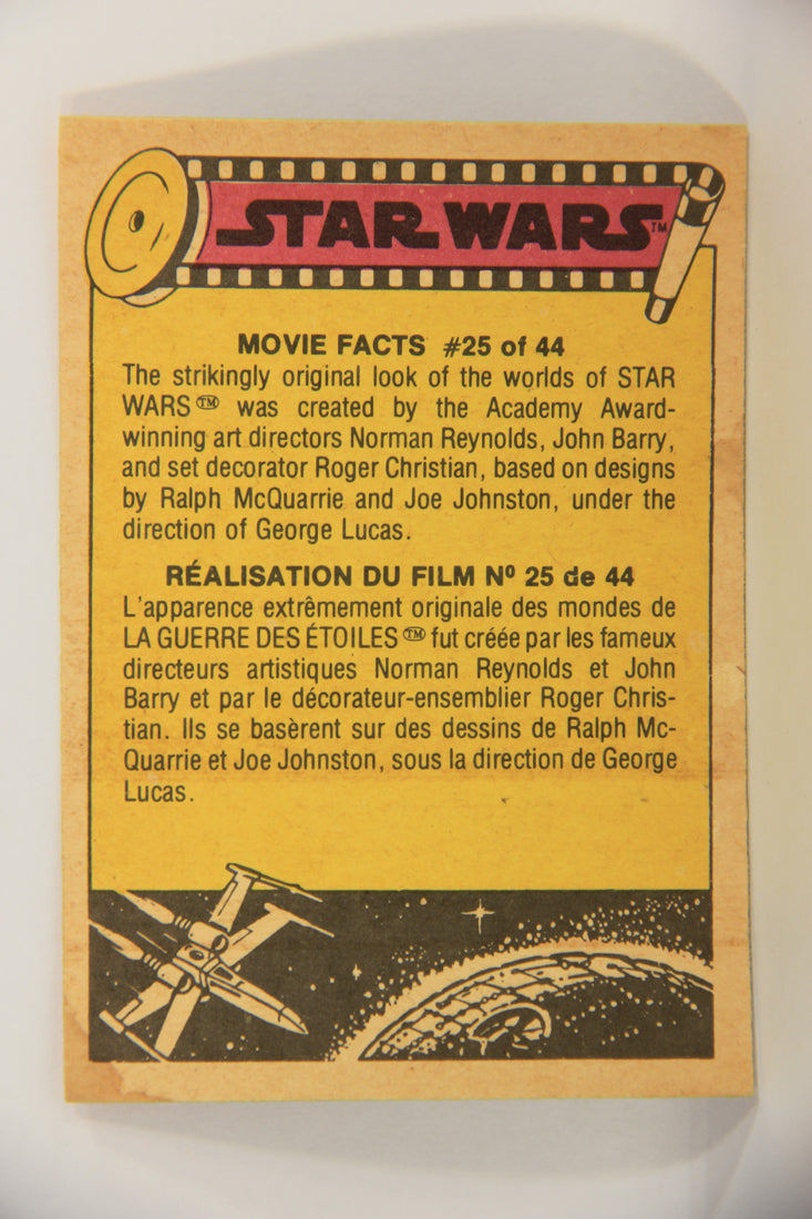 Star Wars 1977 Trading Card #220 Cantina Denizens FR-ENG O-Pee-Chee L020047