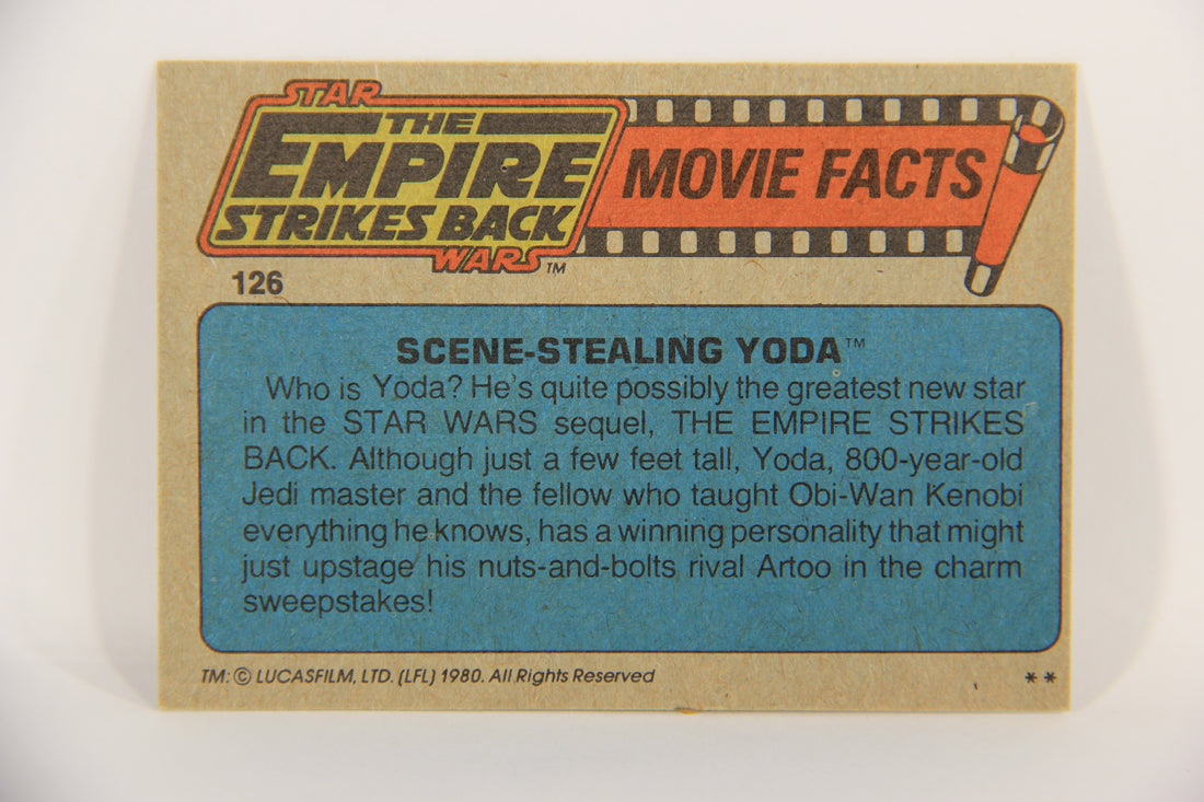 Star Wars Empire Strikes Back Trading Card #126 Threepio's Destruction ENG Topps L020269