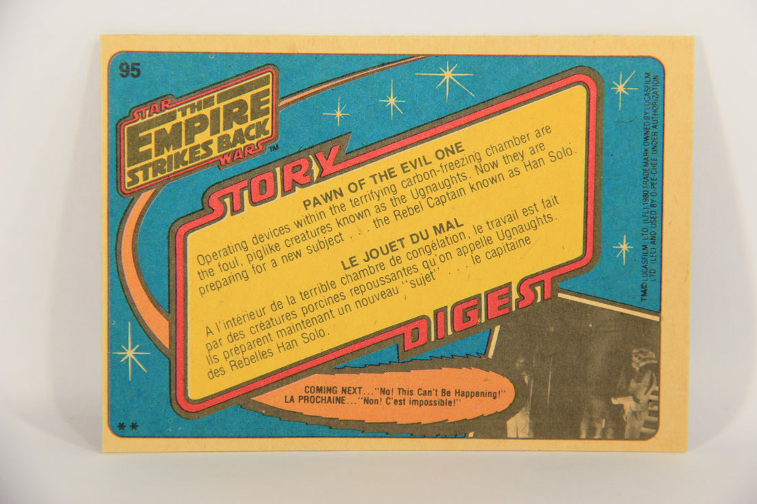 Star Wars Empire Strikes Back Card #95 Pawn Of The Evil One FR-ENG OPC L020373