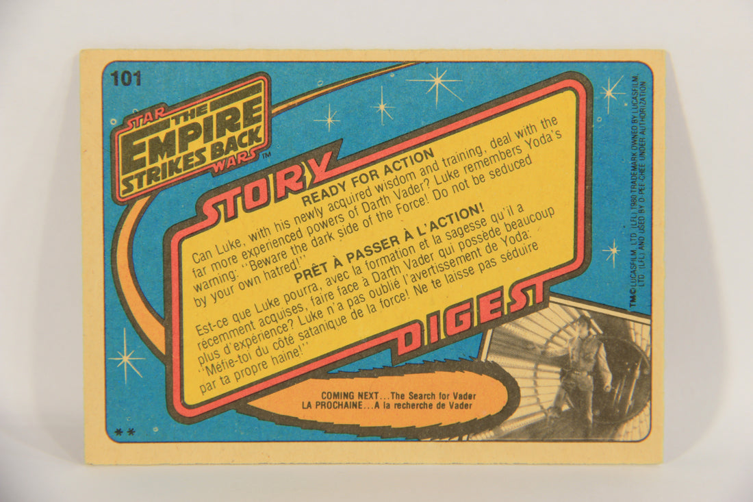 Star Wars Empire Strikes Back Trading Card #101 Ready For Action FR-ENG OPC L020379