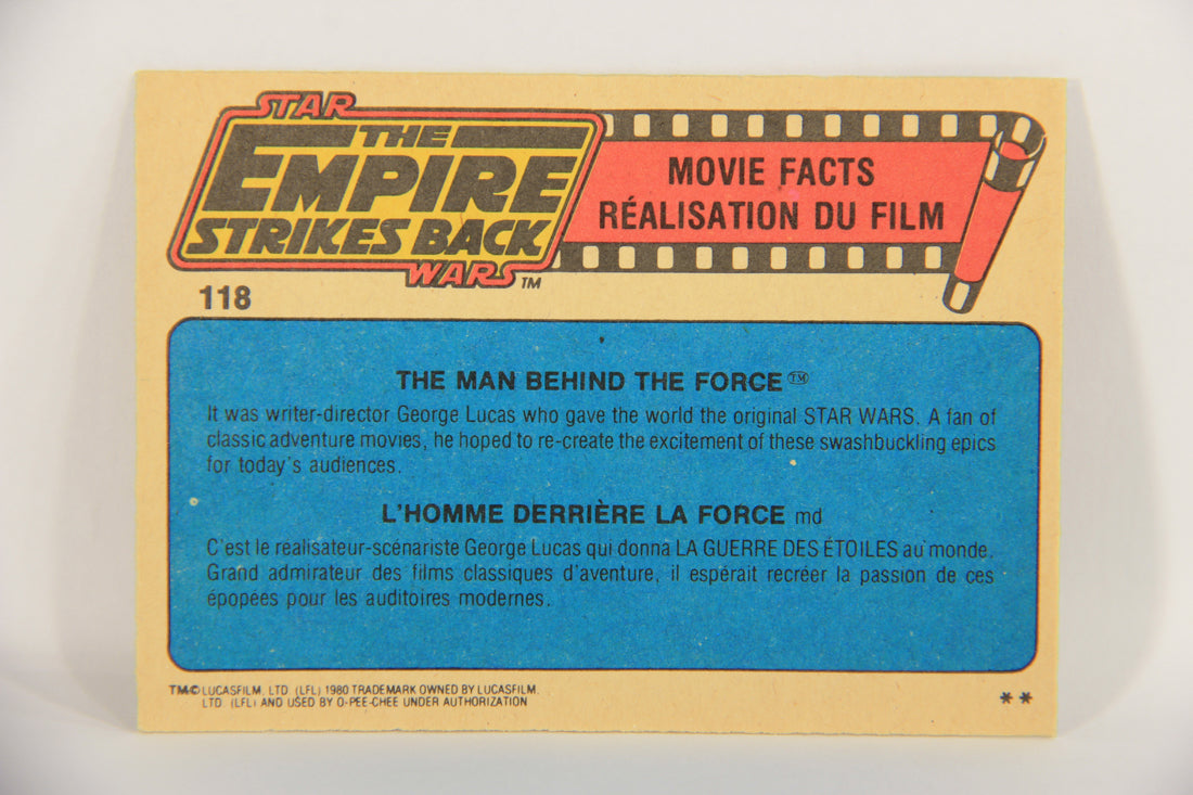 Star Wars Empire Strikes Back Trading Card #118 Probot FR-ENG O-Pee-Chee L020394