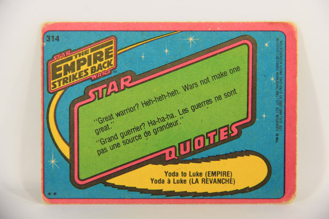 Star Wars Empire Strikes Back Trading Card #314 The X-Wing Cockpit FR-ENG OPC L020451