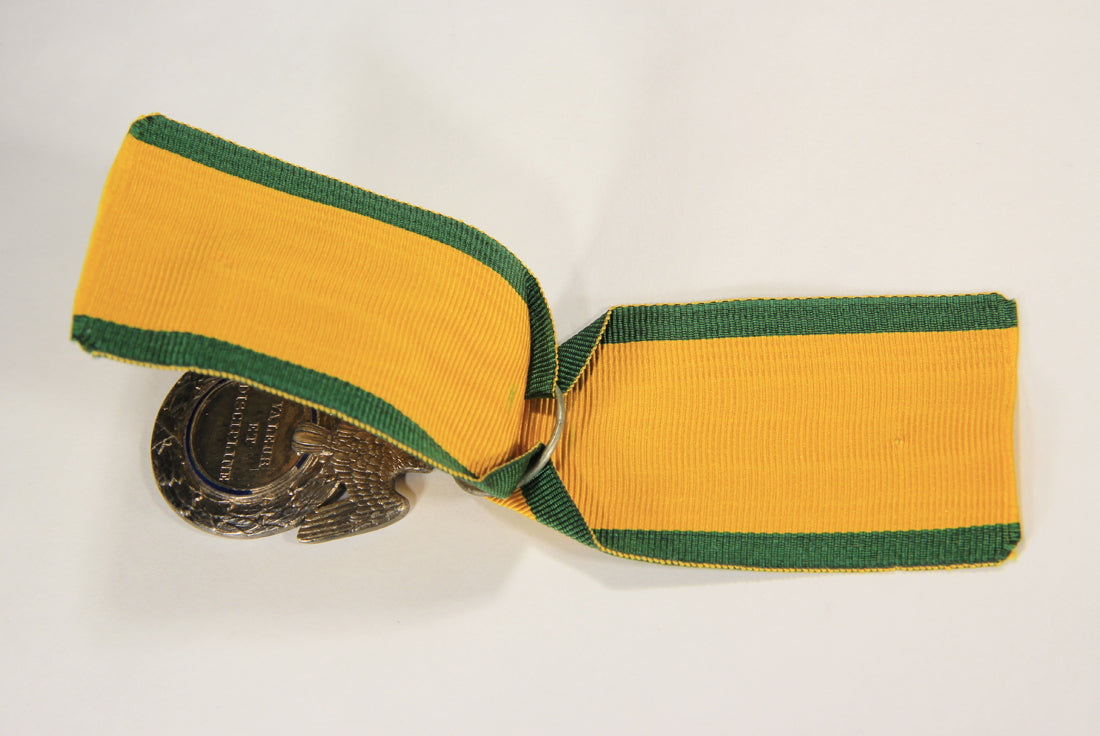 France 1852-1853 Médaille Militaire RARE Type 1 Présidence - Silver Vermeil L020501