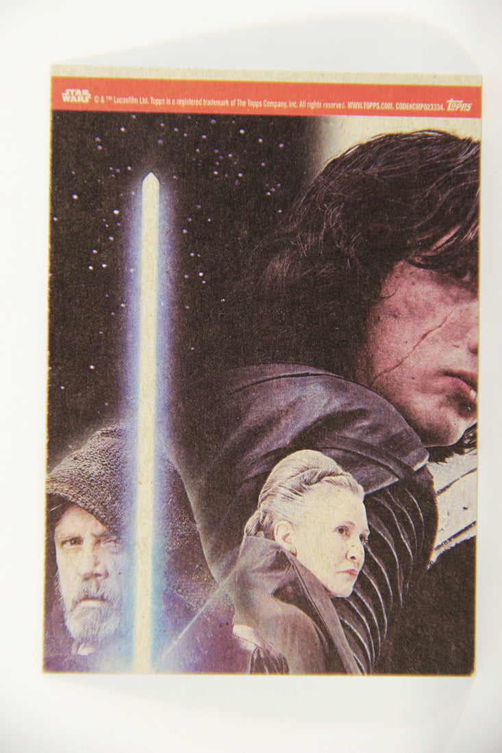SW The Last Jedi Journey 2017 Trading Card #98 The Fury Of Kylo Ren ENG Blue L020605