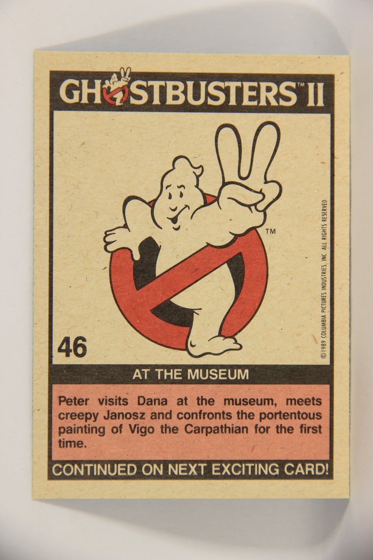 Ghostbusters II 1989 Trading Card #46 At The Museum L020792