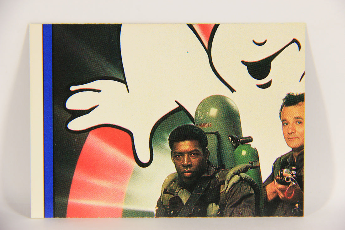 Ghostbusters II 1989 Trading Card Sticker #5 Scoleri Ghost 1 L020797