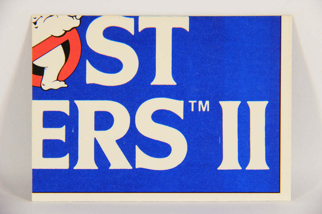Ghostbusters II 1989 Trading Card Sticker #9 Ghostbusters Team L020800
