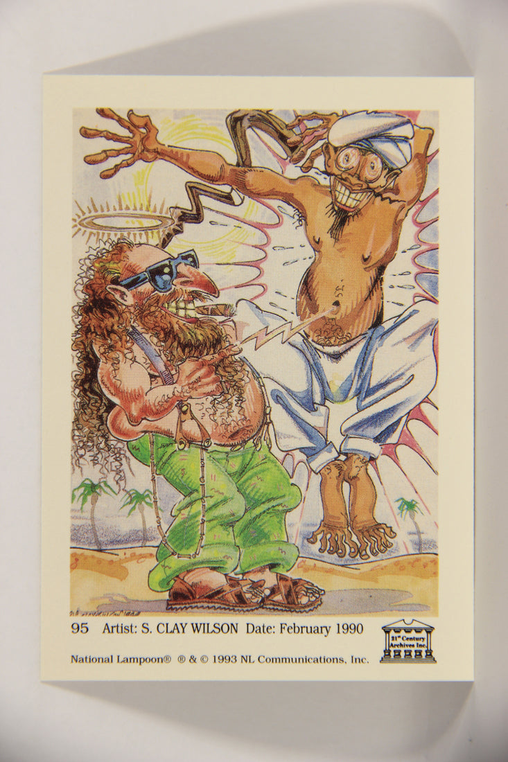 National Lampoon 1993 Trading Card #95 Conspiracy - Feb 1990 ENG L020814