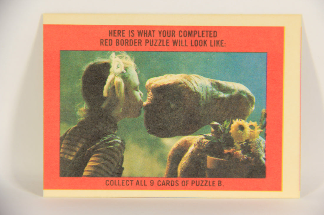 E.T. The Extra-Terrestrial 1982 Trading Card Sticker #11 E.T. Extremely Short-Printed L021063