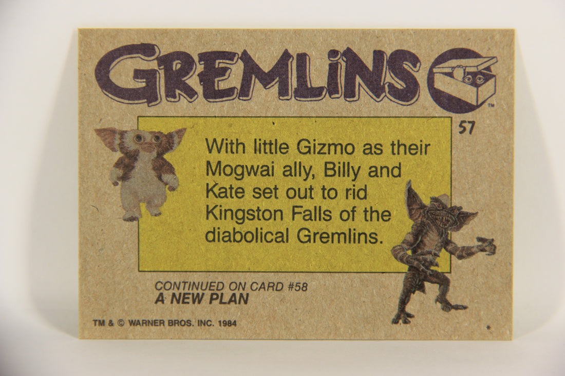 Gremlins 1984 Trading Card #57 Along For The Ride ENG Topps L021172