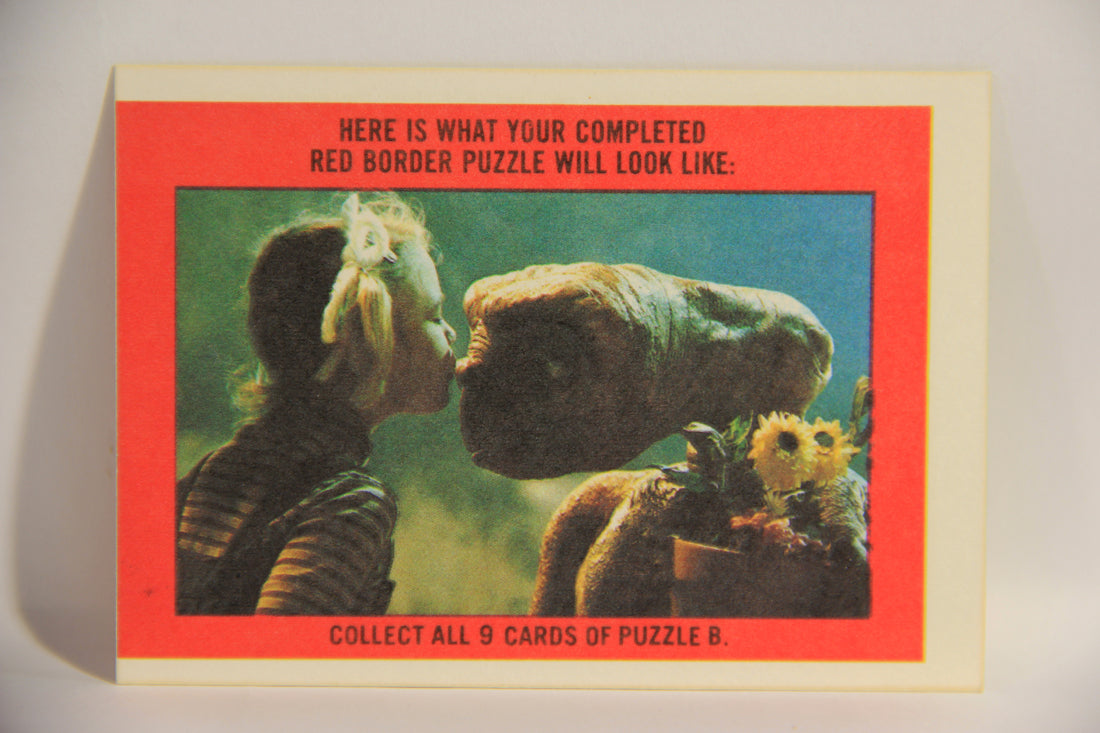 E.T. The Extra-Terrestrial 1982 Trading Card Sticker #12 E.T. Extremely Short-Printed L021507
