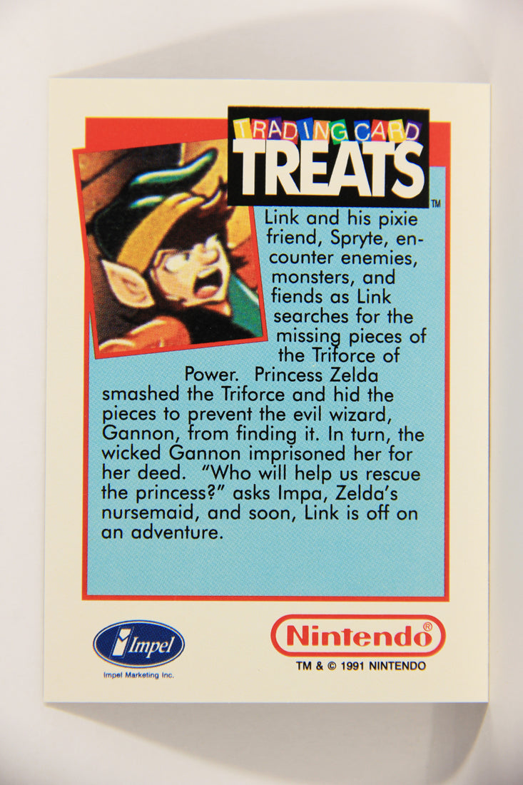 Zelda II The Adventures Of Link 1991 Treats Impel Vintage Trading Card Spryte ENG L021531