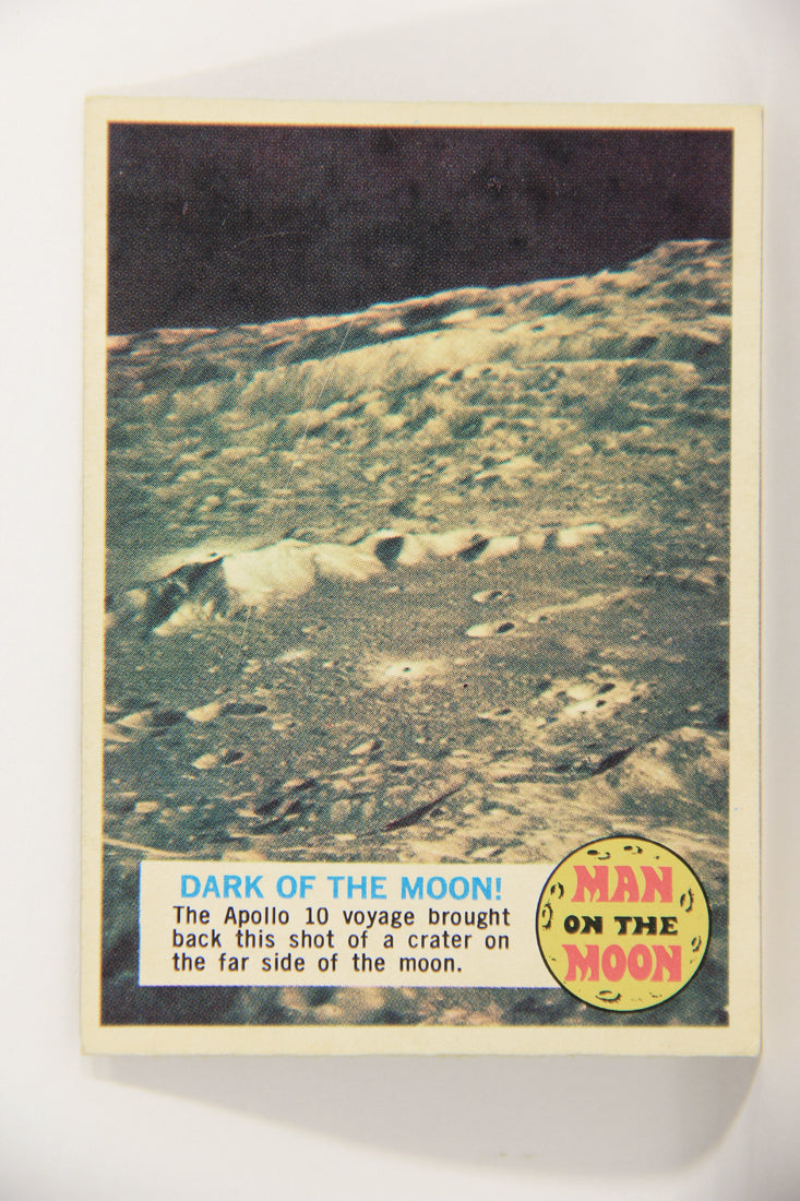 Man On The Moon 1969 Trading Card #6A Dark Of The Moon ENG O-Pee