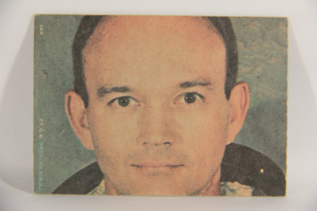 Man On The Moon 1969 Trading Card #16A Monitor Countdown ENG O-Pee-Chee L021576