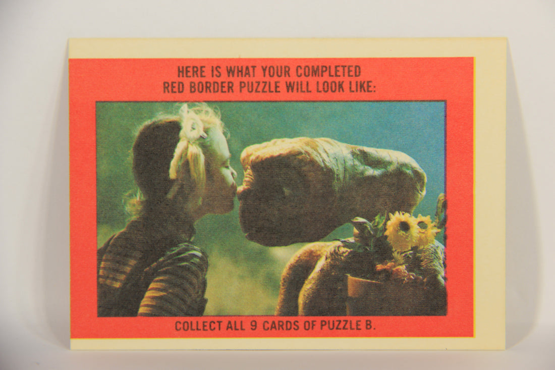 E.T. The Extra-Terrestrial 1982 Trading Card Sticker #12 E.T. Extremely Short-Printed L021797