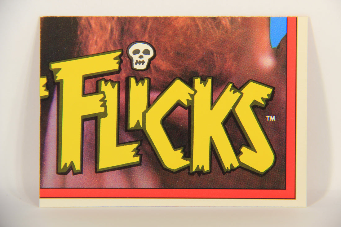 Fright Flicks 1988 Sticker Card #11 Pumpkinhead - Vengeance The Demon Topps L021826