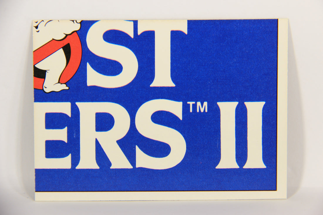 Ghostbusters II 1989 Trading Card Sticker #9 Ghostbusters Team L021829