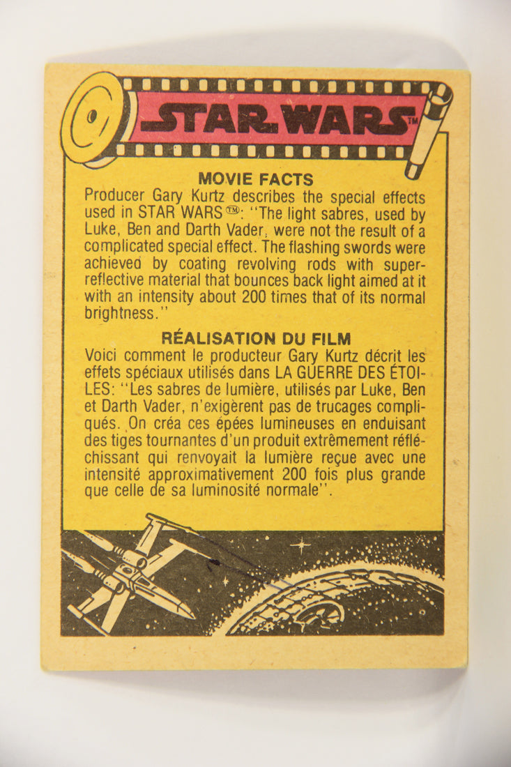 Star Wars 1977 Trading Card #95 Sighting Artoo-Detoo FR-ENG O-Pee-Chee L021847