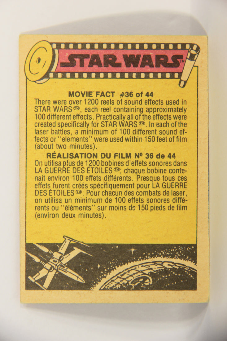 Star Wars 1977 Trading Card #211 Bizarre Inhabitants Of The Cantina FR-ENG OPC L021854