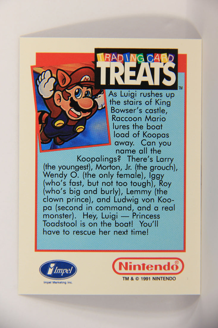 Super Mario Bros. 1991 Vintage Treats Impel Trading Card The Koopalings ENG L021872