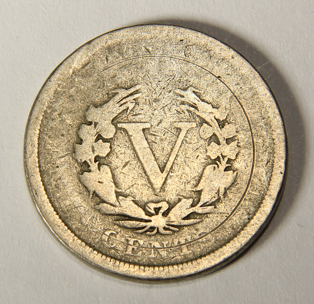1900 United States 5 Cents Liberty Head Nickel Coin Five Cents L021923