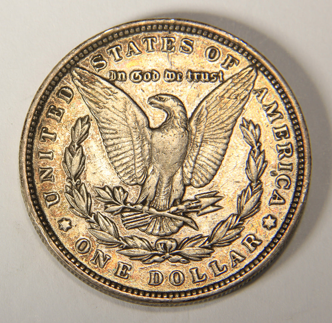 1890 United States 1 Dollar Morgan One Dollar Silver Coin .900 L021927