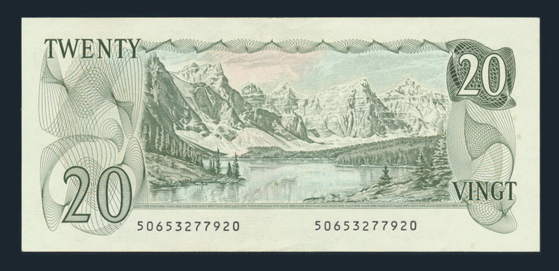 Canada $20 Dollars 1979 BC-54a Banknote EF - 50653277920 Twenty Dollars L021935