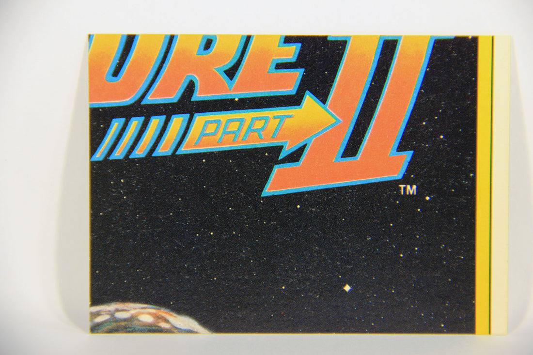 Back To The Future II 1989 Sticker Card #3 Of 11 Marty McFly In 2015 L021953