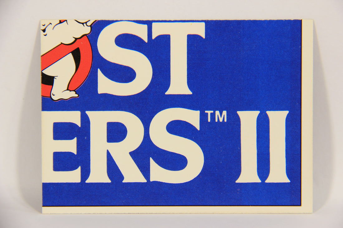 Ghostbusters II 1989 Trading Card Sticker #9 Ghostbusters Team L021974