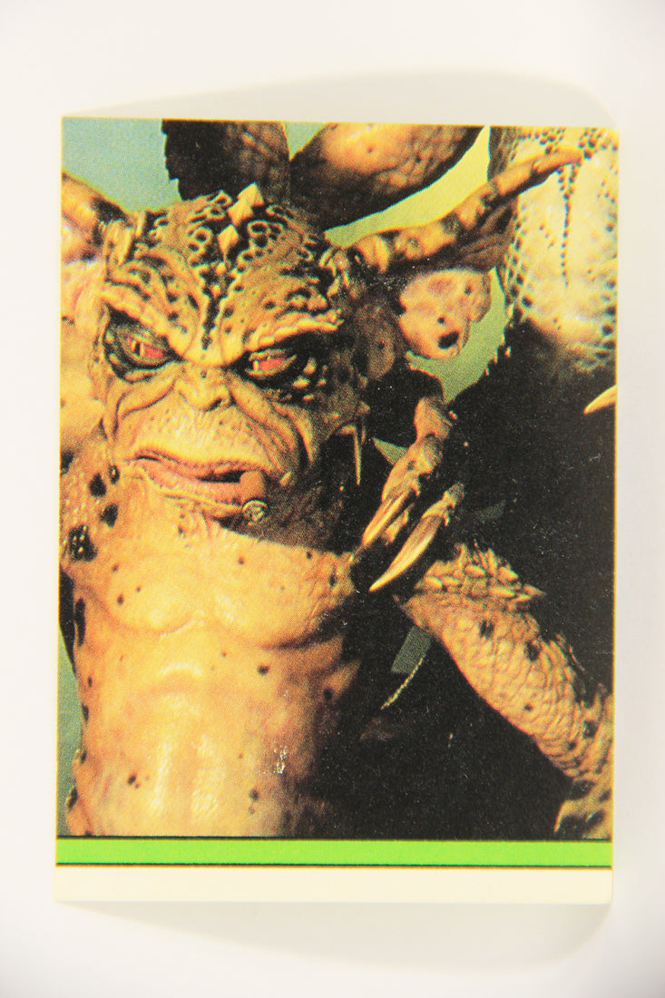 Gremlins 2 The New Batch 1990 Sticker Card #7 Daffy The Gremlin Green Border L021983