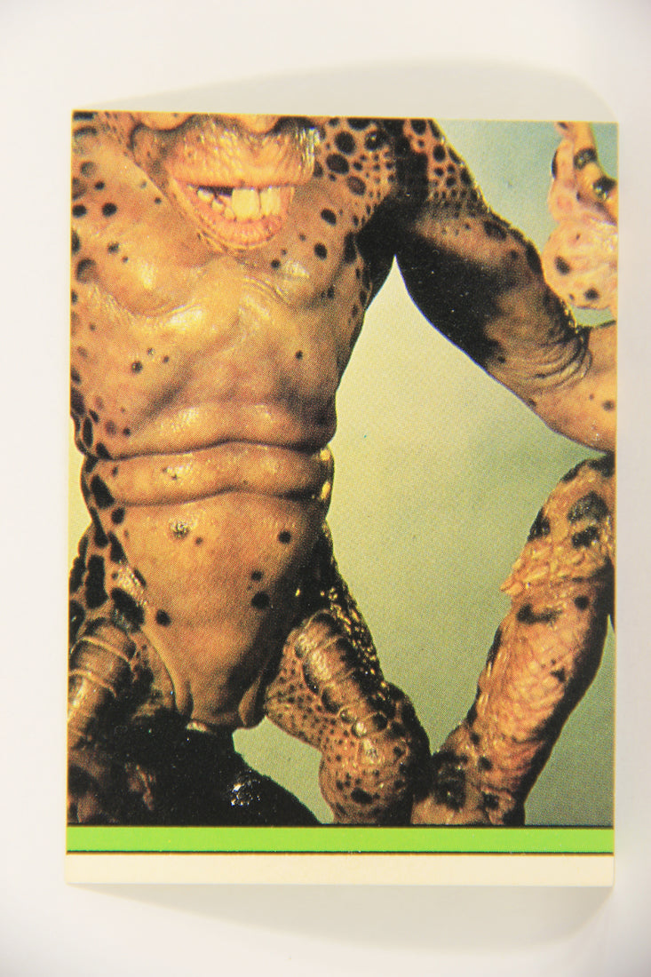 Gremlins 2 The New Batch 1990 Sticker Card #8 Lenny & George ENG Green Border L021984