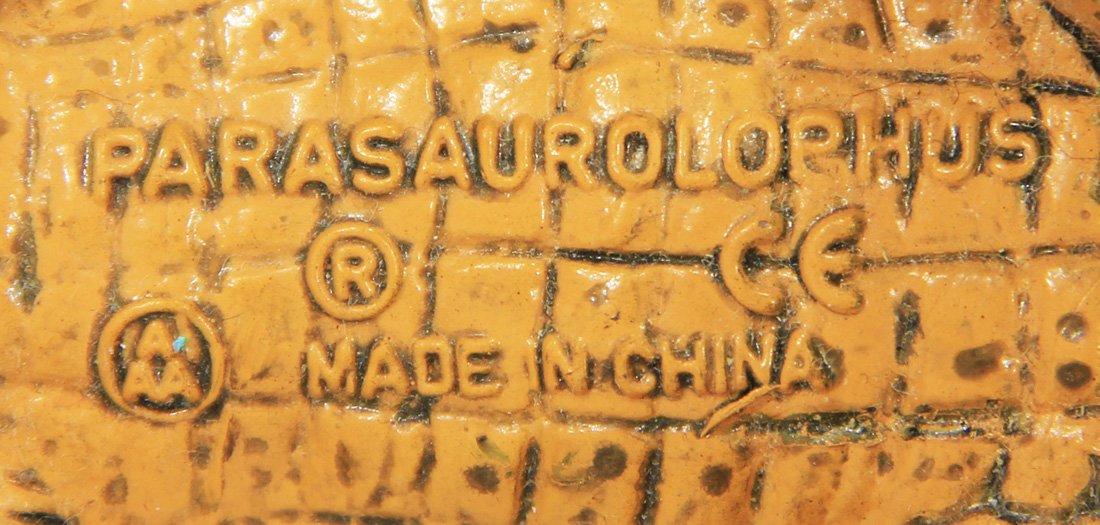 Dinosaur Parasaurolophus AAA Toys 5.25 Inch Tall Great Colors L000363