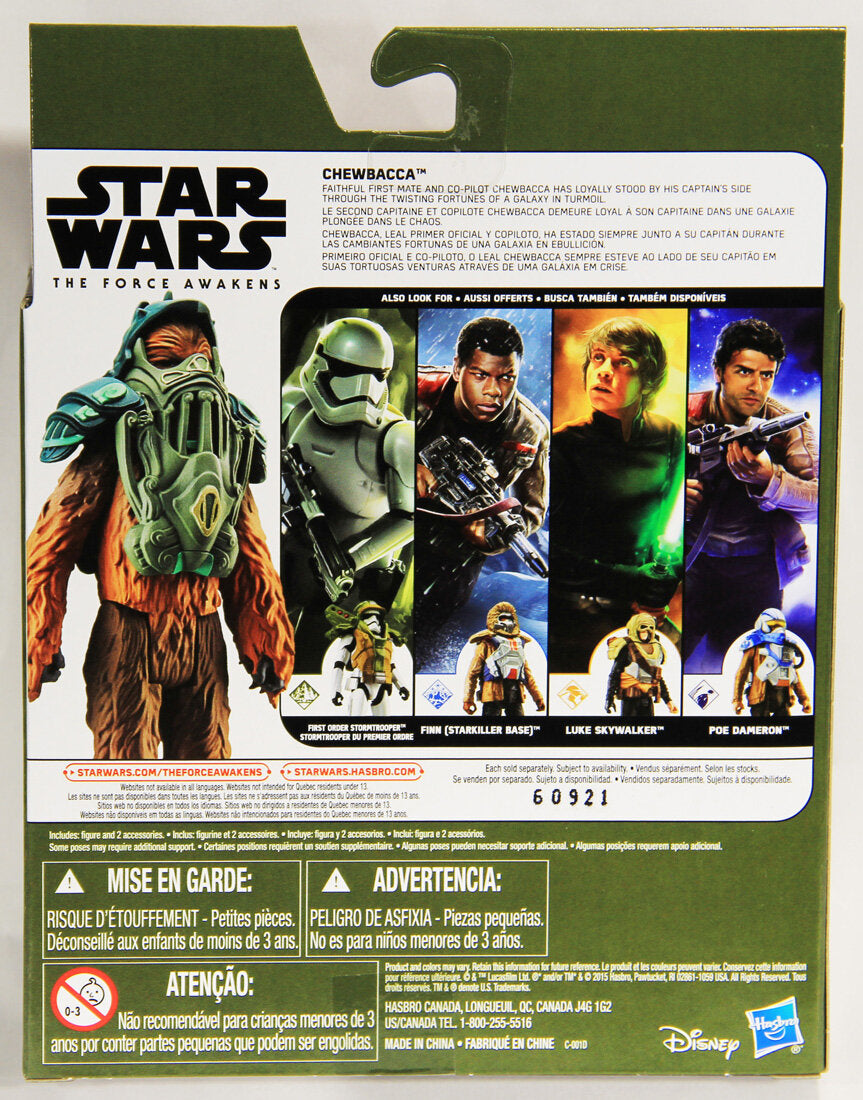 Star Wars Force Awakens Chewbacca Armor Up Action Figure L001048