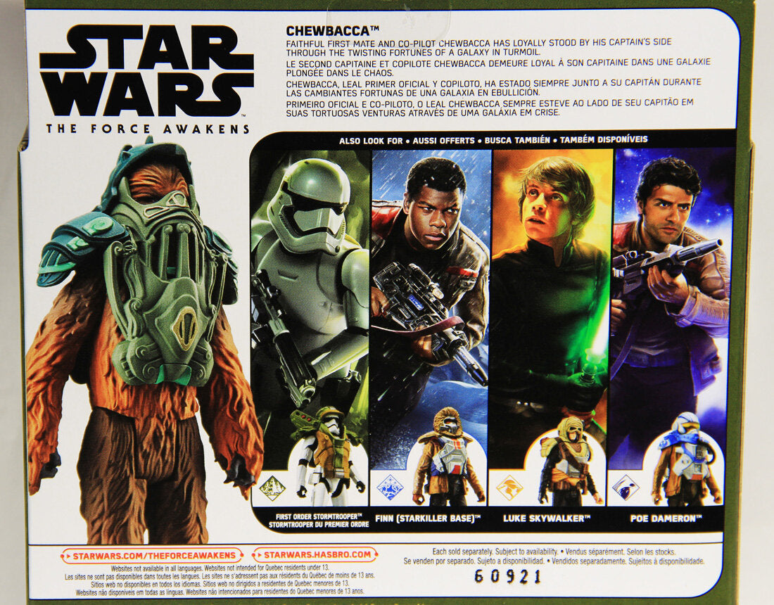 Star Wars Force Awakens Chewbacca Armor Up Action Figure L001048