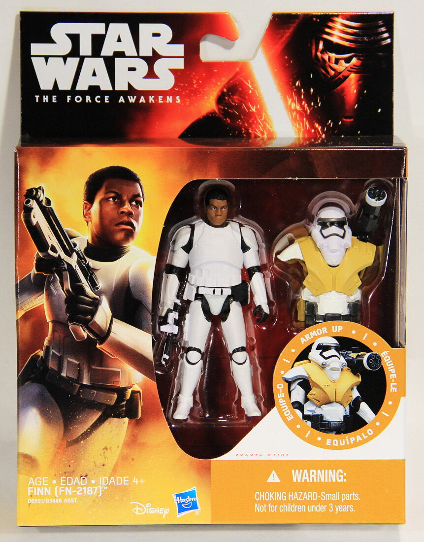Star Wars Force Awakens Finn FN-2187 Armor Up Action Figure L001050