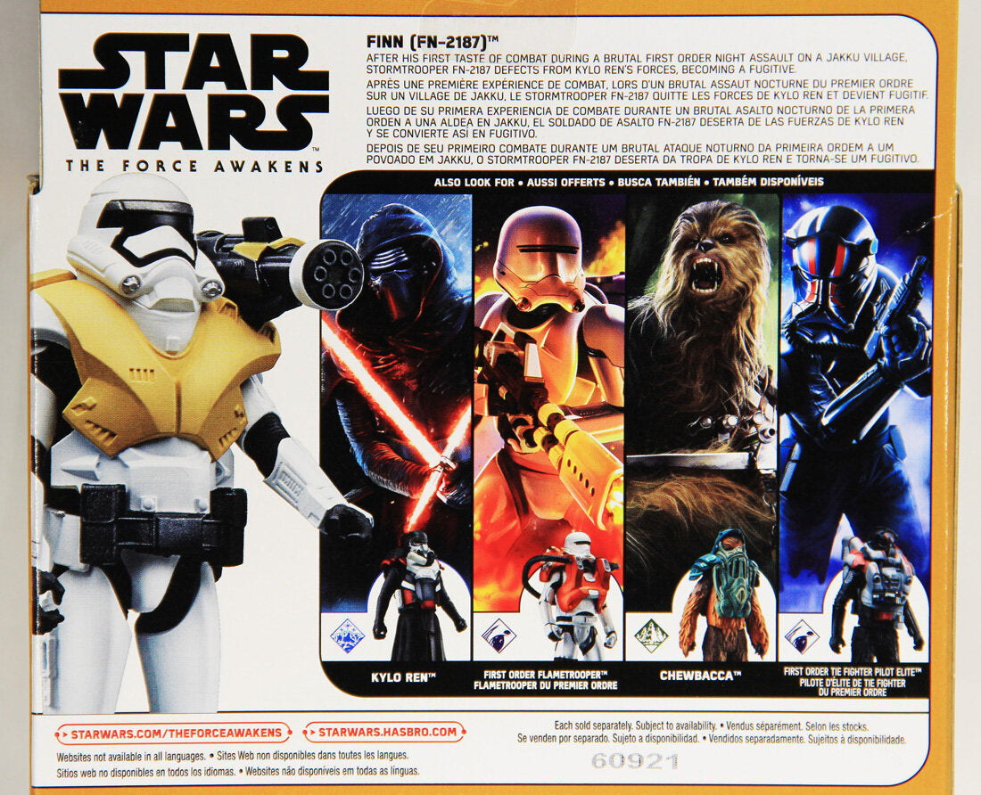 Star Wars Force Awakens Finn FN-2187 Armor Up Action Figure L001050