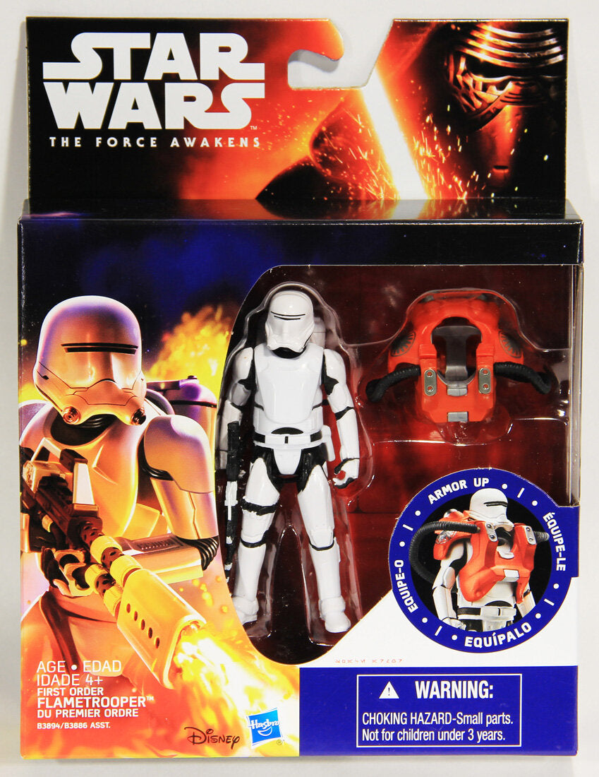 Star Wars Force Awakens Flametrooper Armor Up Action Figure L001052