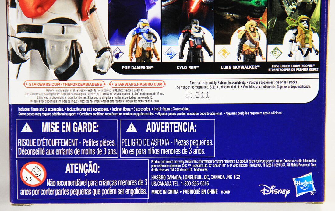 Star Wars Force Awakens Flametrooper Armor Up Action Figure L001052