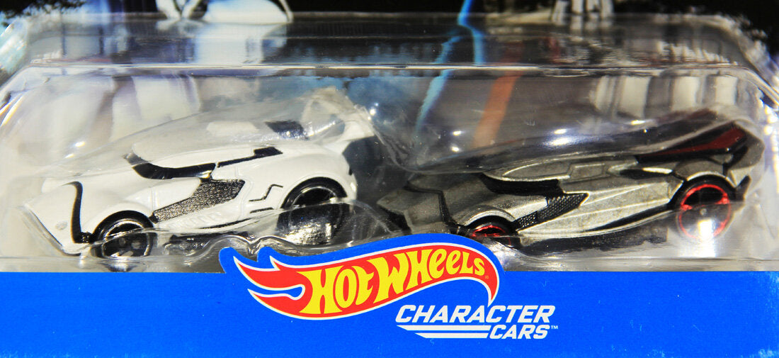 Star Wars First Order Stormtrooper And Captain Phasma 2-Pack Hot Wheels Character Cars MOC L001165