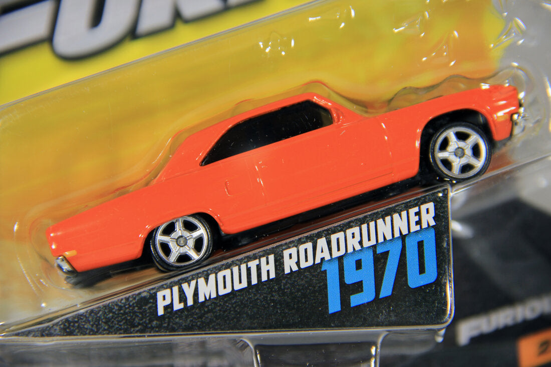 Mattel Die-Cast 2016 Plymouth Roadrunner 1970 Fast & Furious #2/32 L001466