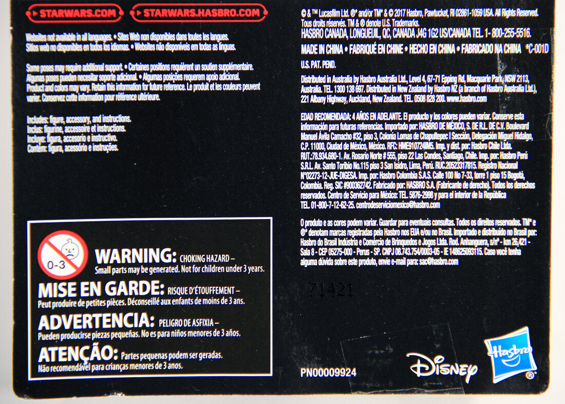 Star Wars Luke Skywalker Jedi Master The Last Jedi Action Figure L001468