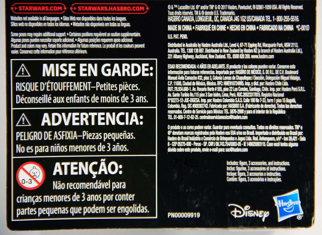 Star Wars Rey Jedi Training The Last Jedi Action Figure L001473