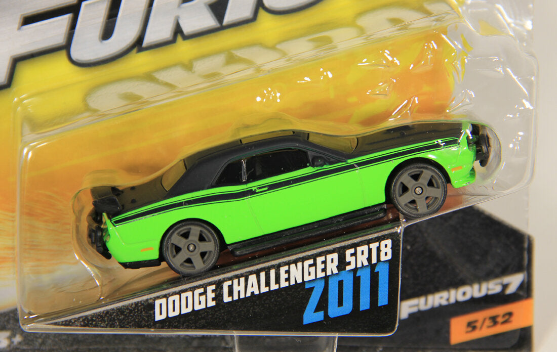 Mattel Die-Cast 2016 Dodge Challenger SRT8 Z011 Fast & Furious #5/32 L001589