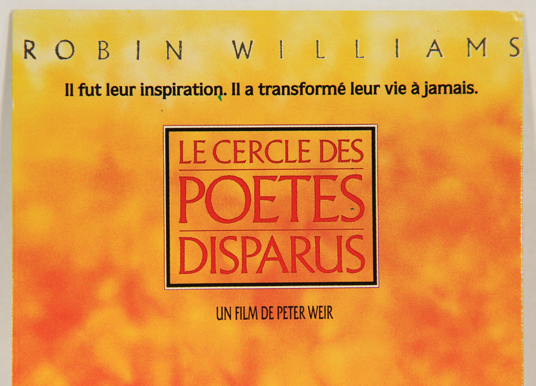 Dead Poets Society Vintage French Foreign Movie Postcard Robin Williams L001735