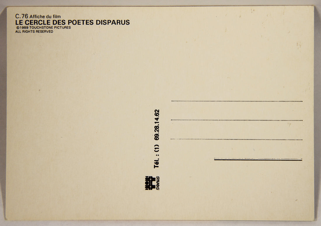Dead Poets Society Vintage French Foreign Movie Postcard Robin Williams L001735