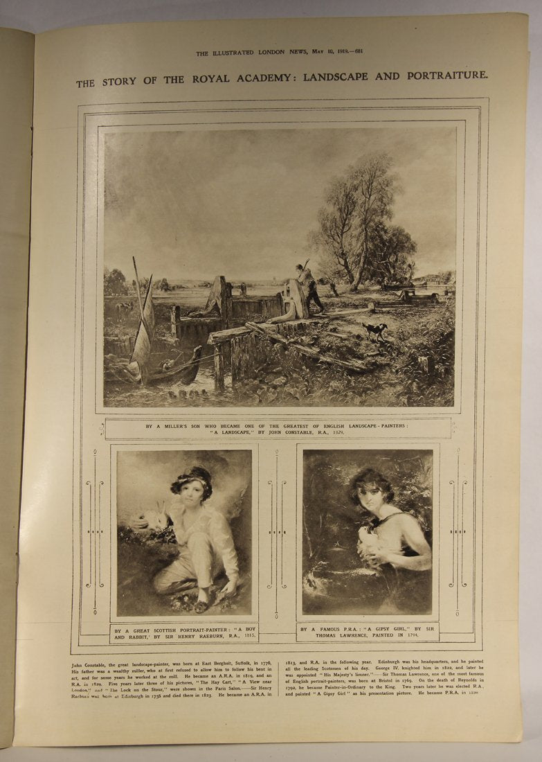 The Illustrated London News May 10, 1919 March Of Dominion Troops L001811