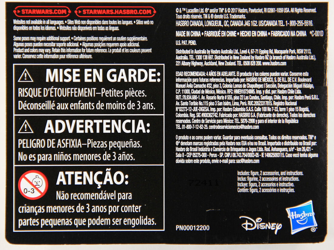 Star Wars Jyn Erso Jedha The Last Jedi Action Figure L001900